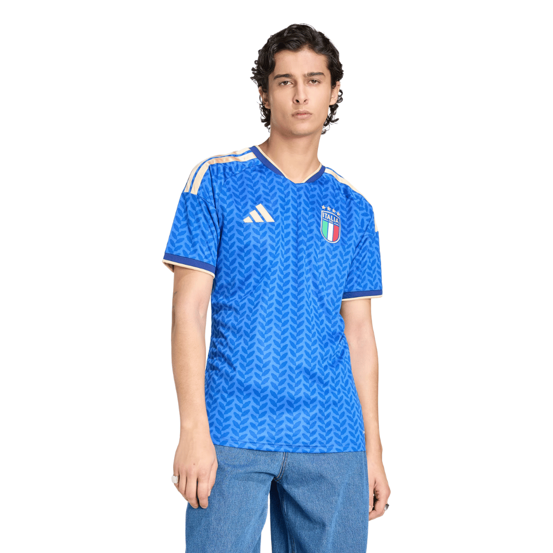camisa italia home 26 27 azul masculina, camisa sele&ccedil;&atilde;o italiana adidas torcedor, camisa de futebol italia azul masculina, camisa italia 2026 2027 torcedor premium, camisa azul sele&ccedil;&atilde;o da italia masculina